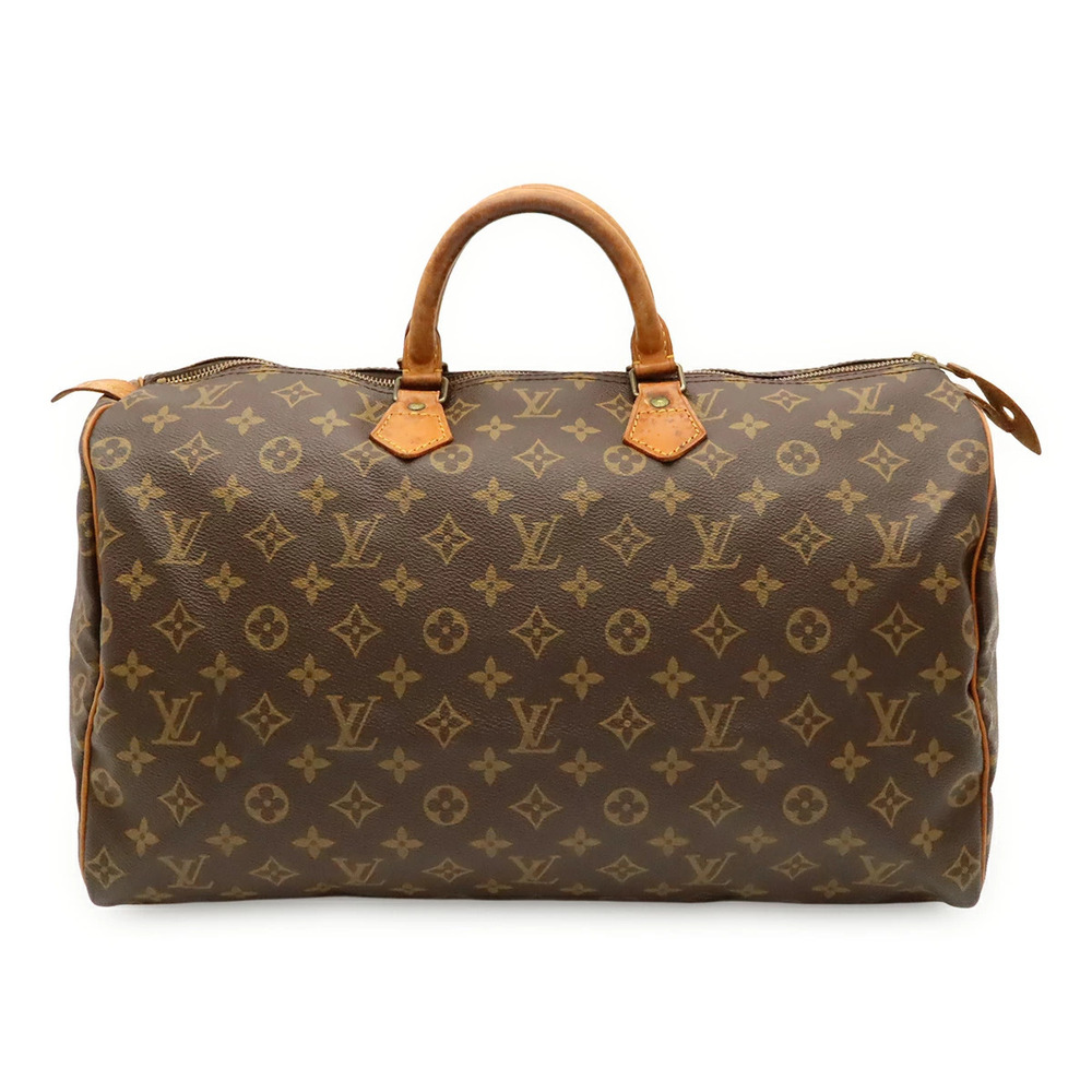 LOUIS VUITTON Monogram Speedy Handbag Boston Bag Travel
